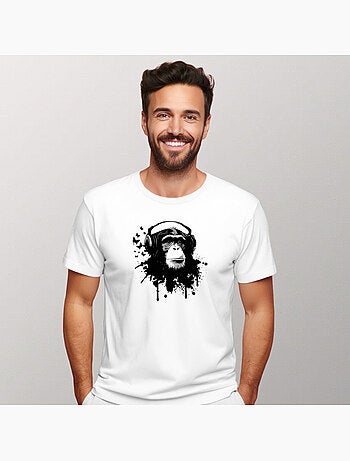 Camiseta Hombre - CREATIVE MONKEY