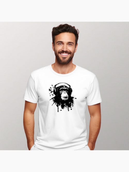 Camiseta Hombre - CREATIVE MONKEY - Kiabi