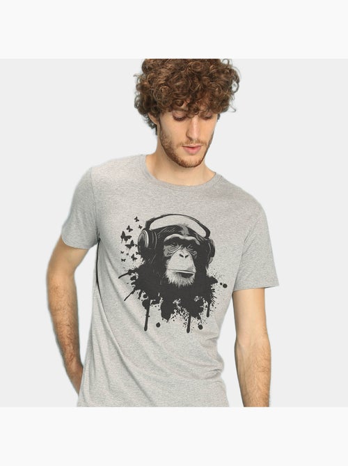 Camiseta Hombre - CREATIVE MONKEY - Kiabi