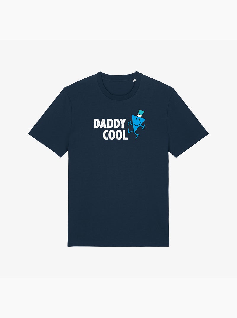 Camiseta Hombre - DADDY COOL FACE 2 Azul marino - Kiabi