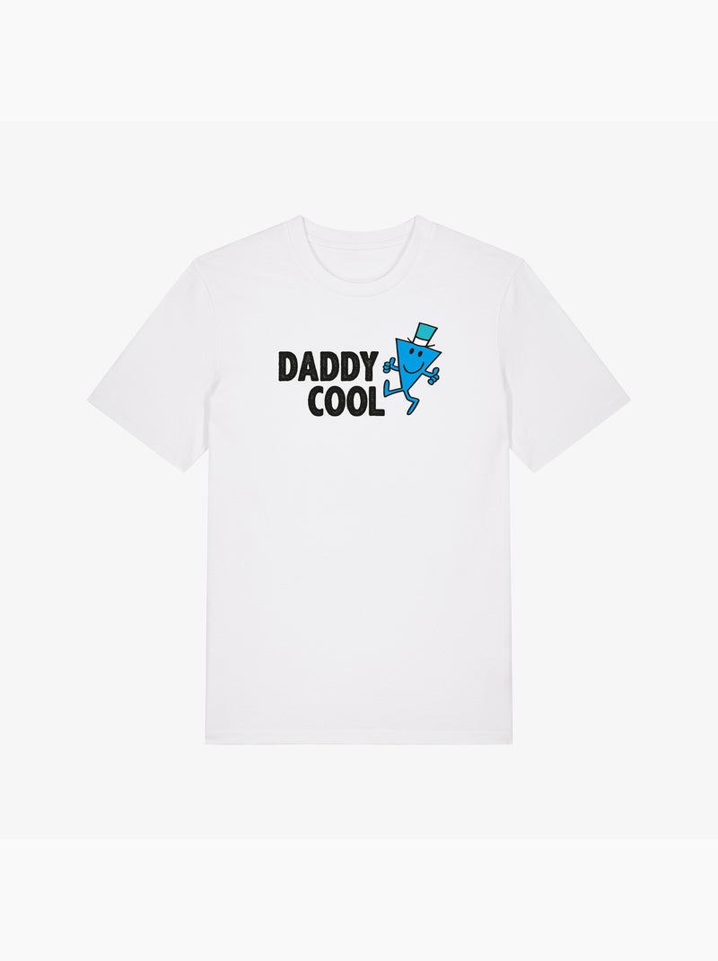 Camiseta Hombre - DADDY COOL FACE 2 Blanco - Kiabi