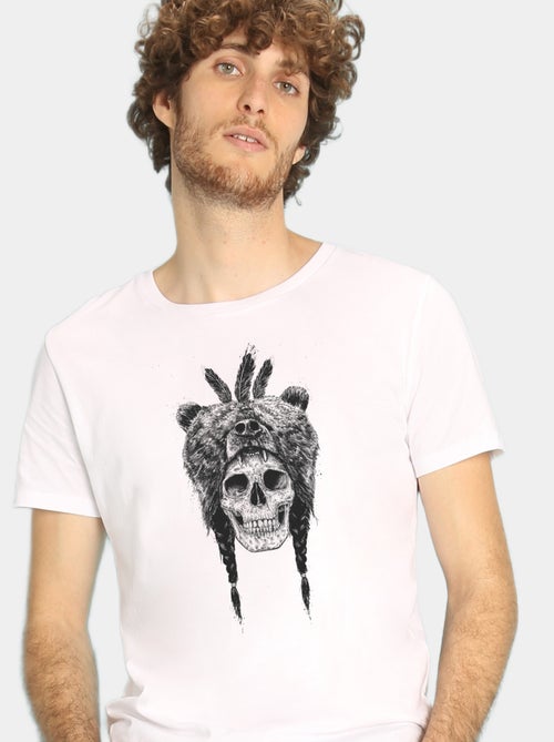 Camiseta Hombre - DEAD SHAMAN - Kiabi Camiseta Hombre - DEAD SHAMAN - Kiabi