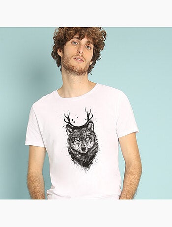 Camiseta Hombre - DEER WOLF