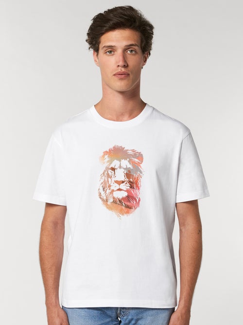 Camiseta Hombre - DESERT LION - Kiabi
