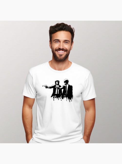 Camiseta Hombre - DIVINE MONKEY INTERVENTION - Kiabi Camiseta Hombre - DIVINE MONKEY INTERVENTION - Kiabi