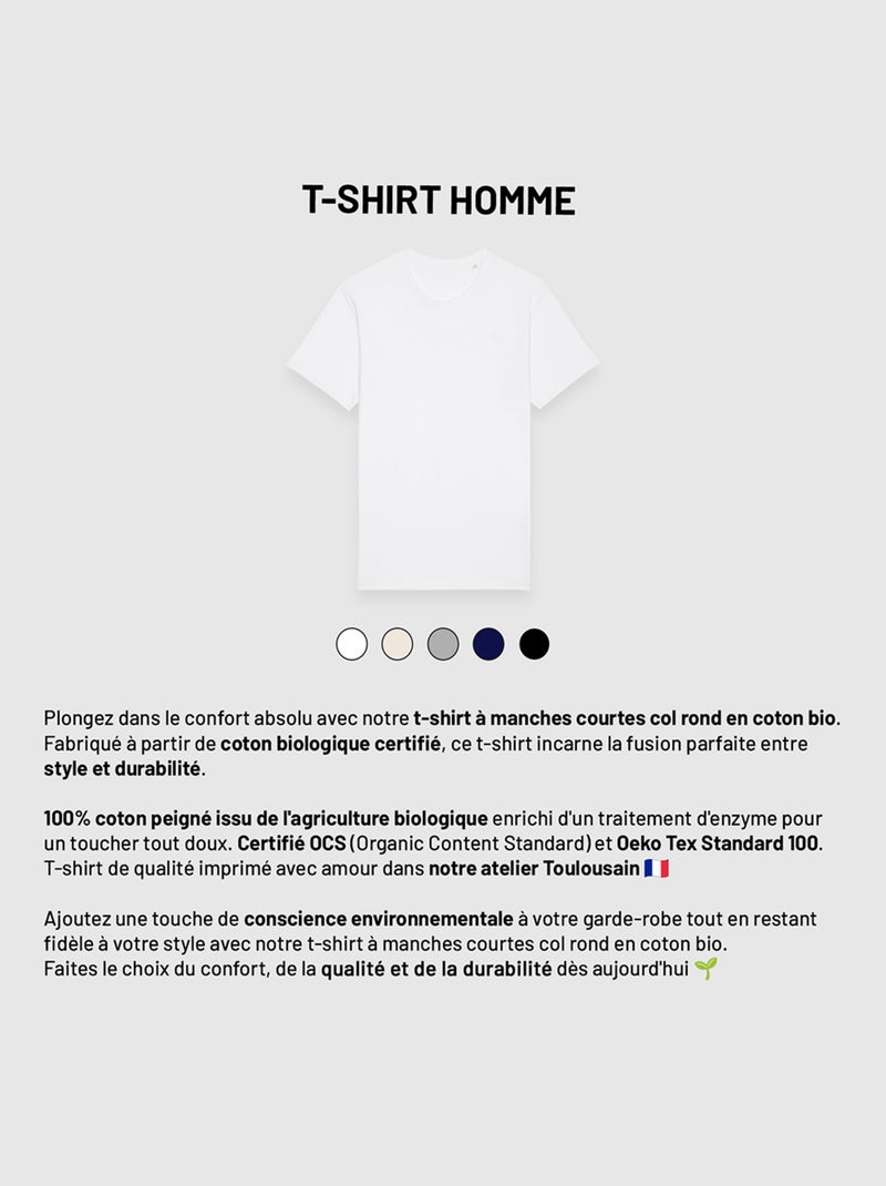 Camiseta Hombre - DIVINE MONKEY INTERVENTION Blanco - Kiabi