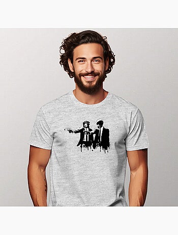 Camiseta Hombre - DIVINE MONKEY INTERVENTION
