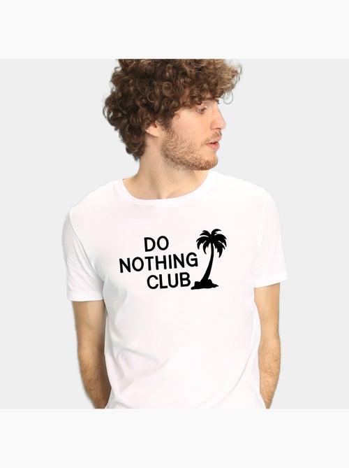 Camiseta Hombre - DO NOTHING CLUB - Kiabi Camiseta Hombre - DO NOTHING CLUB - Kiabi