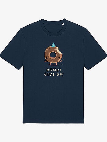 Camiseta Hombre - DONUT GIVE UP