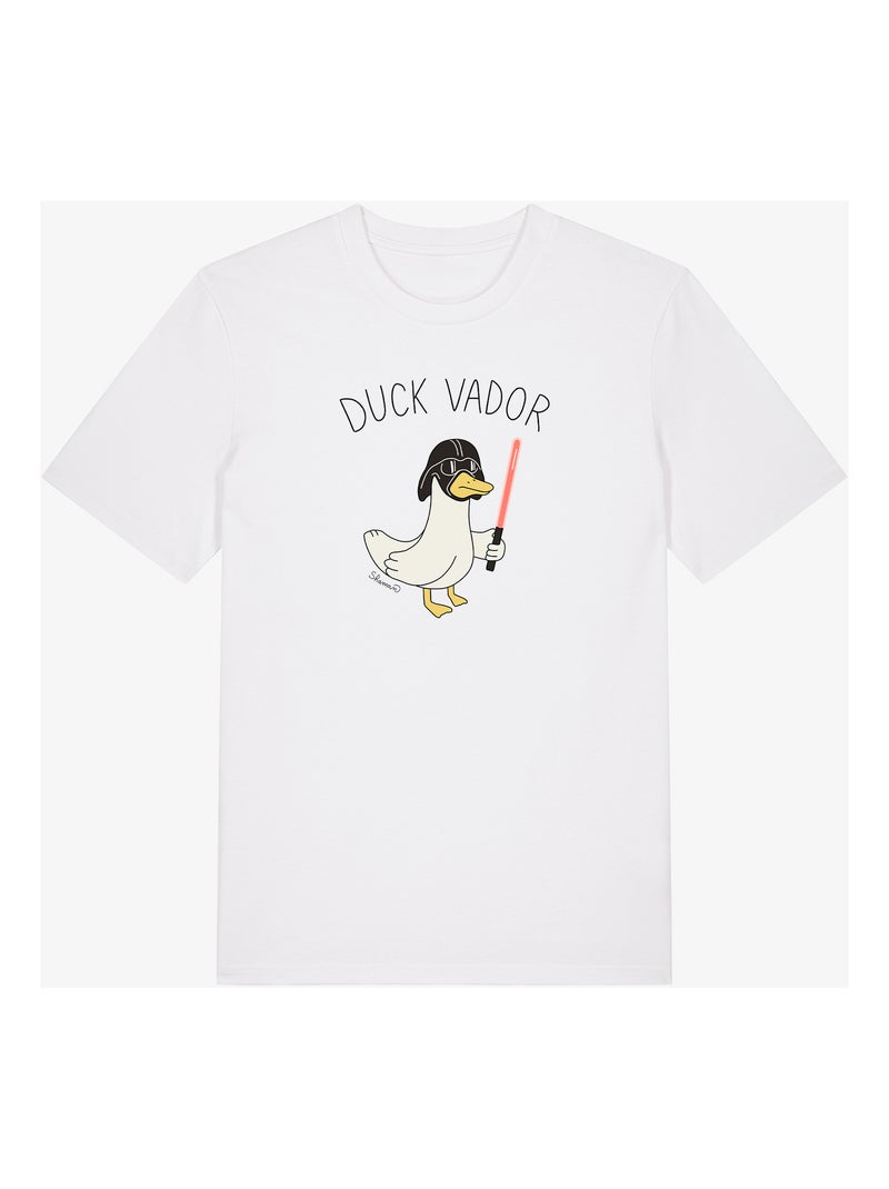 Camiseta Hombre - DUCK VADOR Blanco - Kiabi