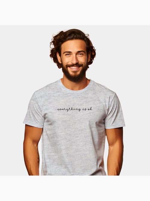 Camiseta Hombre - EVERYTHING IS OK - Kiabi