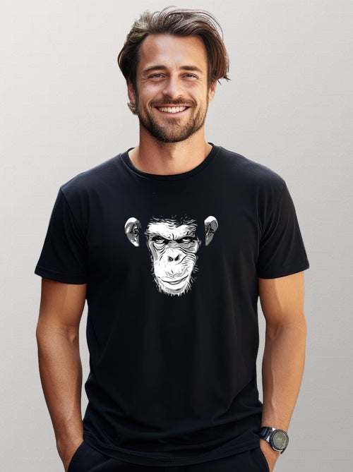 Camiseta Hombre - EVIL MONKEY - Kiabi