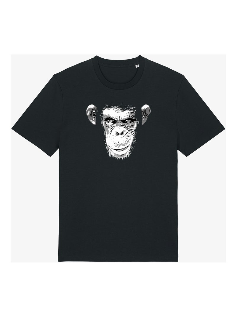 Camiseta Hombre - EVIL MONKEY Negro - Kiabi