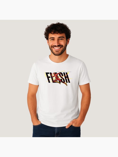Camiseta Hombre - FLASH BLACK SAVING THE FUTURE AND PAST - Kiabi