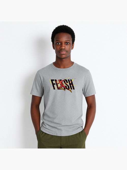 Camiseta Hombre - FLASH BLACK SAVING THE FUTURE AND PAST - Kiabi