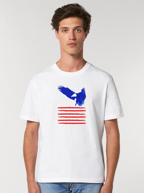 Camiseta Hombre - FLYING THE FLAG - Kiabi