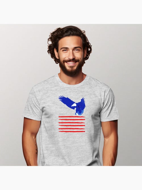 Camiseta Hombre - FLYING THE FLAG - Kiabi