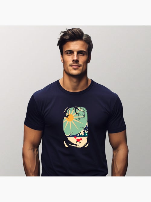 Camiseta Hombre - FOX_ROAMING_AROUND_II - Kiabi Camiseta Hombre - FOX_ROAMING_AROUND_II - Kiabi