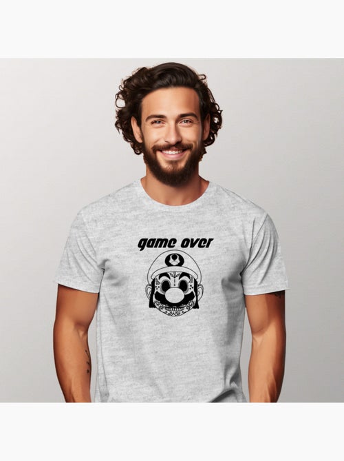 Camiseta Hombre - GAME OVER MARIO - Kiabi