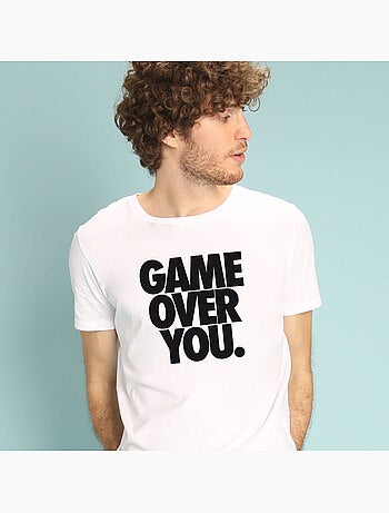 Camiseta Hombre - GAME OVER YOU