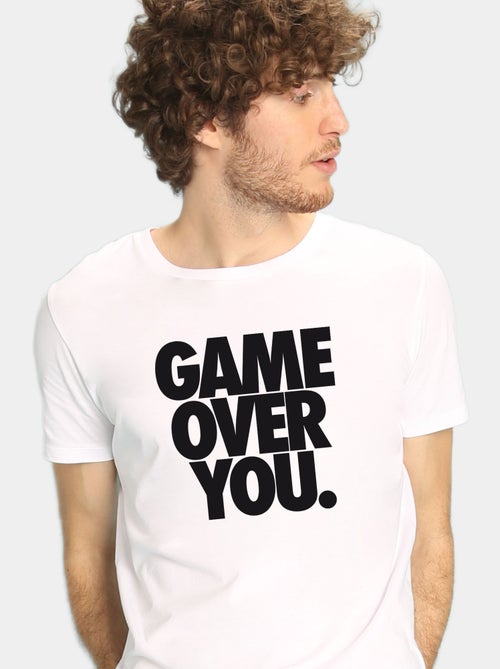 Camiseta Hombre - GAME OVER YOU - Kiabi Camiseta Hombre - GAME OVER YOU - Kiabi