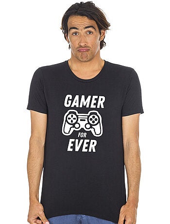 Camiseta Hombre - GAMER FOR EVER