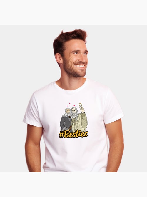 Camiseta Hombre - GANDALF AND DUMBLEDORE - Kiabi