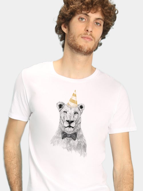 Camiseta Hombre - GET THE PARTY STARTED - Kiabi