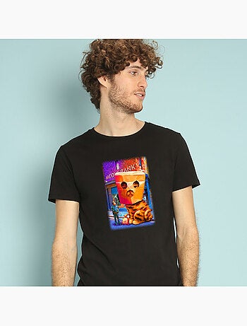 Camiseta Hombre - GIANT CAT ROBBERY