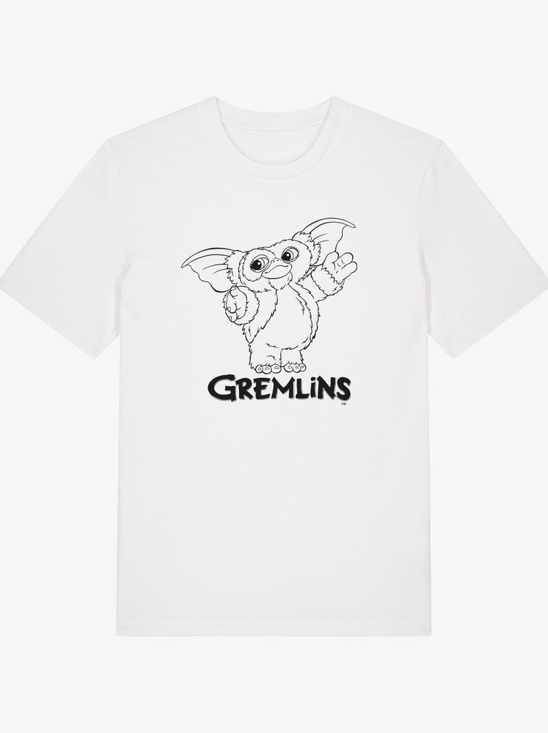 Camiseta Hombre - GREMLINS 4 Blanco - Kiabi