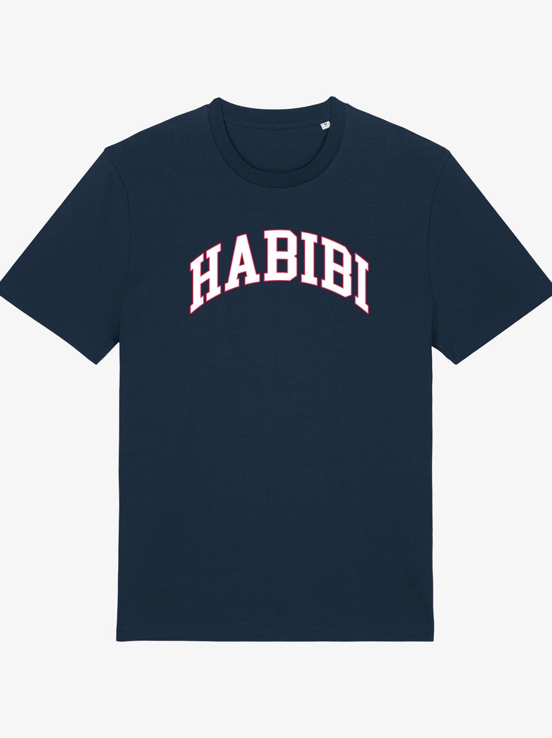 Camiseta Hombre - HABIBI Azul marino - Kiabi