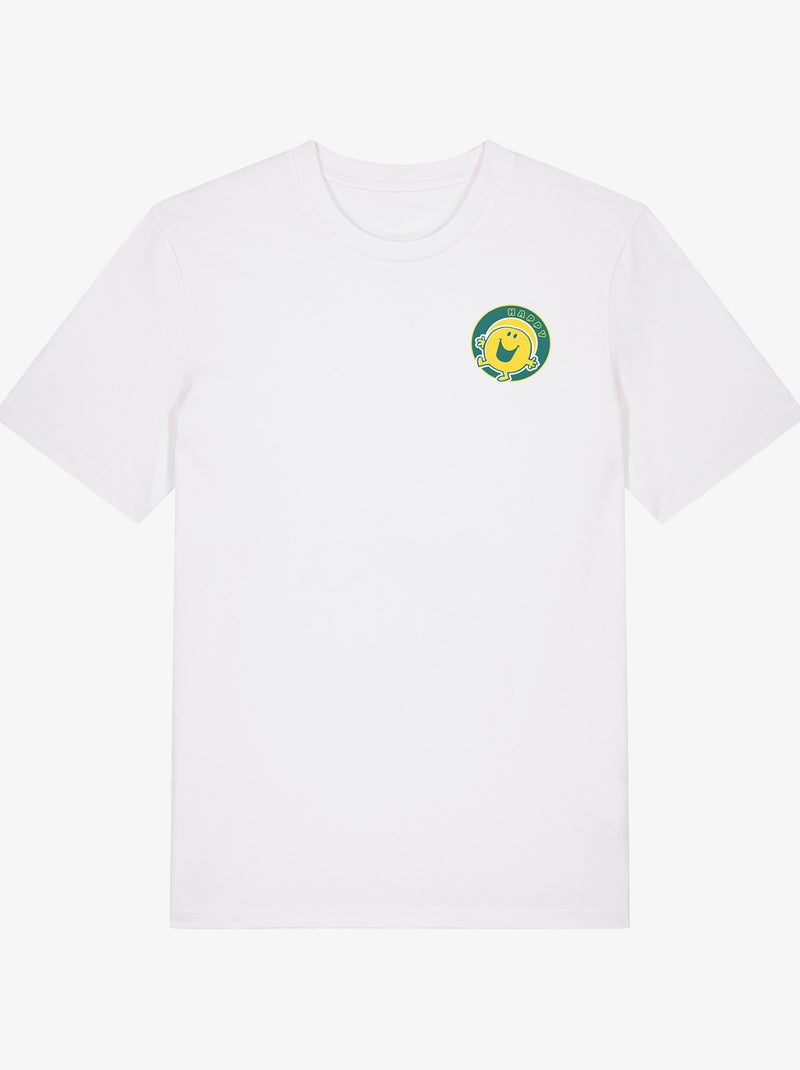 Camiseta Hombre - HAPPY COEUR Blanco - Kiabi