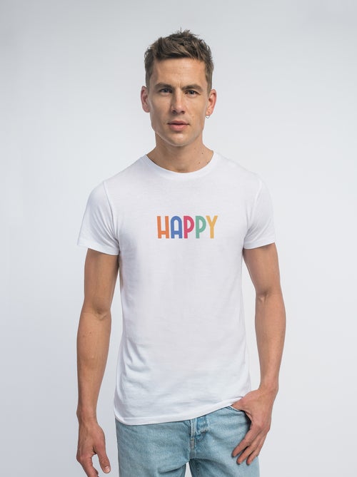 Camiseta Hombre - HAPPY COLORÉ - Kiabi