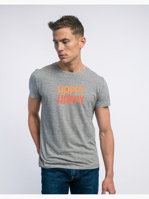 Camiseta Hombre - HAPPY MPT - Kiabi Camiseta Hombre - HAPPY MPT - Kiabi