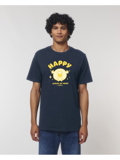 Camiseta Hombre - HAPPY STATE OF MIND - Kiabi Camiseta Hombre - HAPPY STATE OF MIND - Kiabi