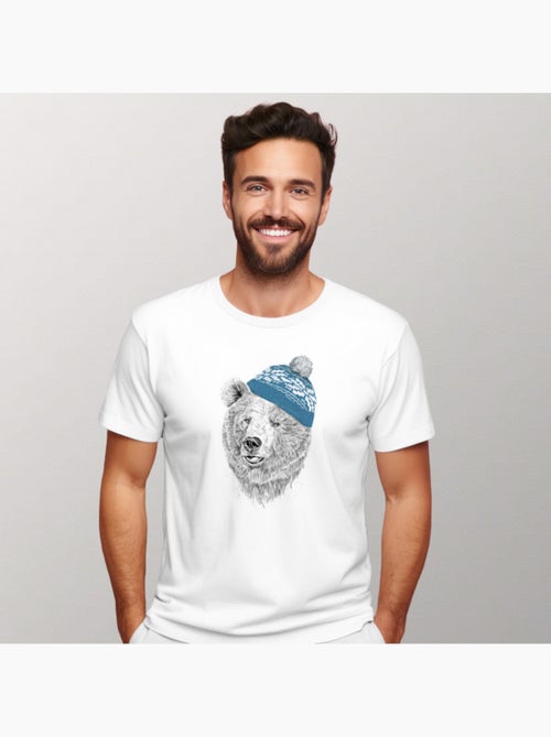 Camiseta Hombre - HELLO WINTER - Kiabi