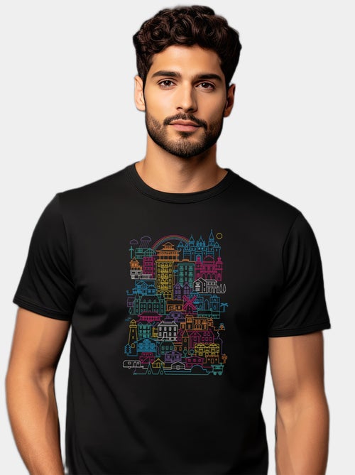 Camiseta Hombre - HOME SWEET HOME - Kiabi