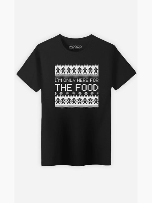 Camiseta Hombre - I M ONLY HERE FOR THE FOOD - Kiabi Camiseta Hombre - I M ONLY HERE FOR THE FOOD - Kiabi