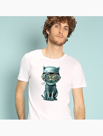 Camiseta hombre - i m steel curious