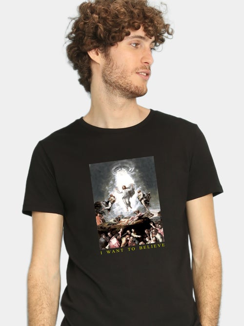 Camiseta Hombre - I WANT TO BELIEVE - Kiabi Camiseta Hombre - I WANT TO BELIEVE - Kiabi