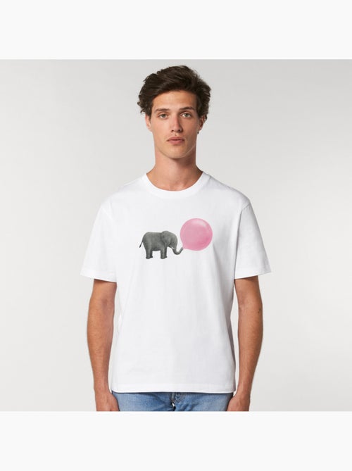 Camiseta Hombre - JUMBO BUBBLE GUM - Kiabi