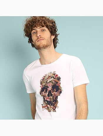 Camiseta Hombre - JUNGLE SKULL