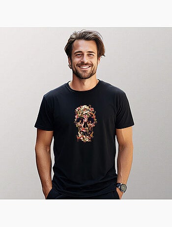 Camiseta Hombre - JUNGLE SKULL