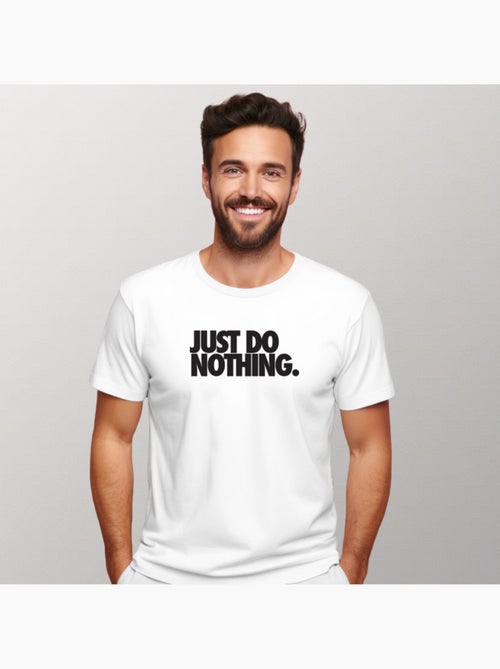 Camiseta Hombre - JUST DO NOTHING - Kiabi