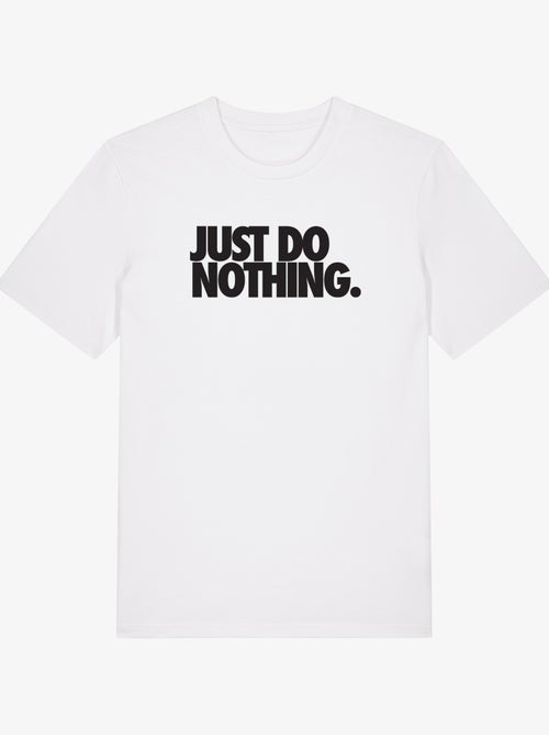 Camiseta Hombre - JUST DO NOTHING - Kiabi