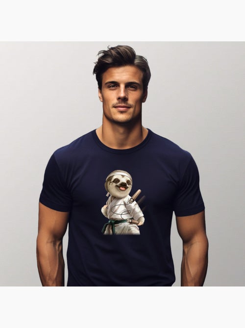 Camiseta Hombre - KARATE SLOTH - Kiabi Camiseta Hombre - KARATE SLOTH - Kiabi