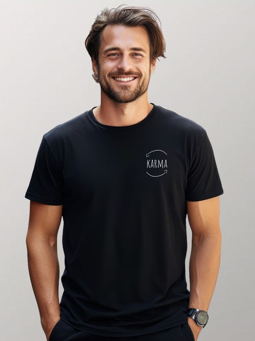 Camiseta Hombre - KARMA CŒUR - Kiabi Camiseta Hombre - KARMA CŒUR - Kiabi