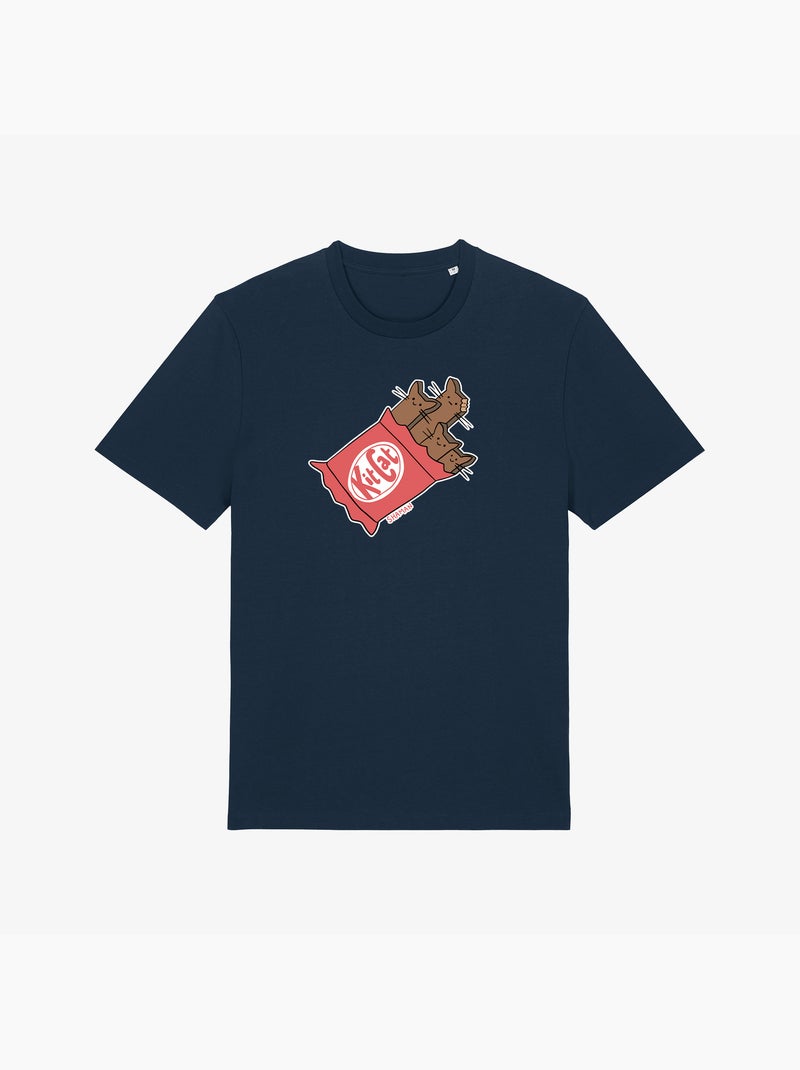 Camiseta Hombre - KIT CAT Azul marino - Kiabi