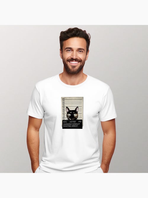 Camiseta Hombre - KITTY MUGSHOT - Kiabi Camiseta Hombre - KITTY MUGSHOT - Kiabi