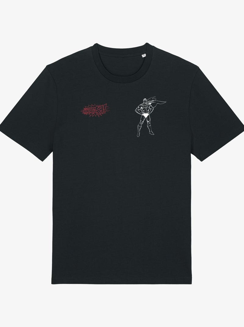 Camiseta Hombre - KKRASH SUPERMAN Negro - Kiabi
